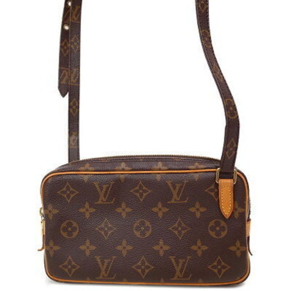 Louis Vuitton Monogram Pochette Marly Bandouliere Shoulder Bag - Picture 1 of 8